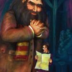 Hagrid brings Harry the Hogwarts letter.