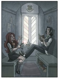 Lily Evans and Severus Snape.