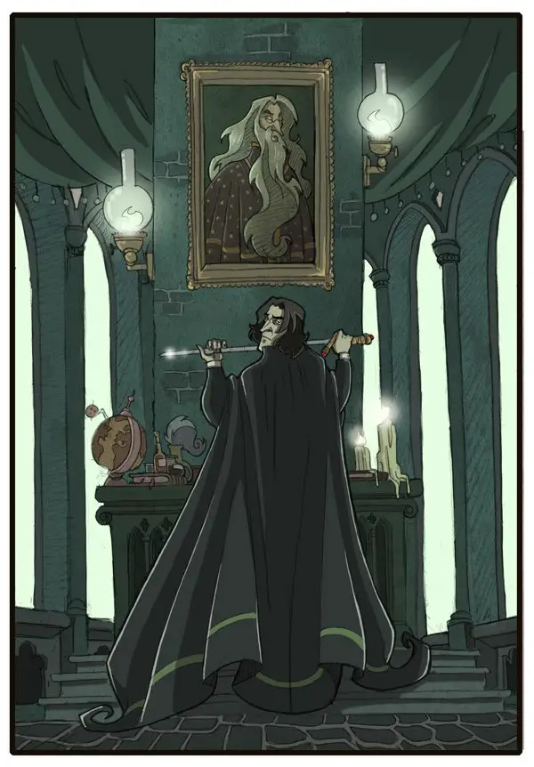 Snape and Dumbledore -HP7- Snape and Dumbledore -HP7-