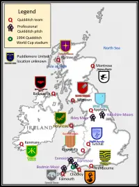 Quidditch Teams of Britain and Ireland Quidditch Teams of Britain and Ireland