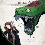 Snake, Harry Potter (Basilisk with Dark Red Mouth) - Brick Built
