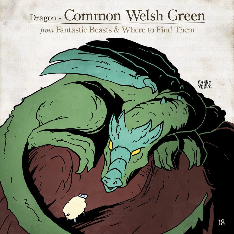 Common Welsh Green