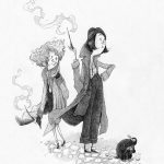 Tina and Queenie Goldstein with a niffler.