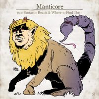 A Manticore savages someone but is let off because no one dares go near it