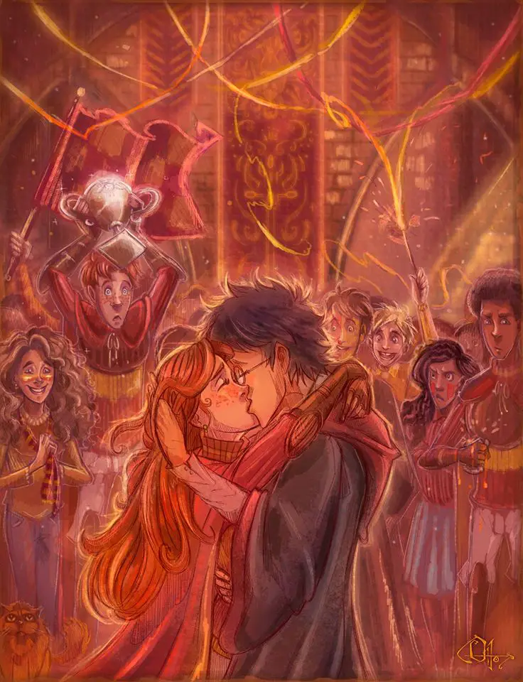 Gryffindor win the Quidditch Cup 1996 Gryffindor win the Quidditch Cup 1996