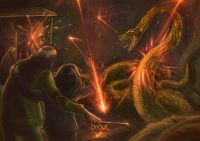 A dangerous encounter with Nagini in Bathilda Bagshot’s house A dangerous encounter with Nagini in Bathilda Bagshot’s house