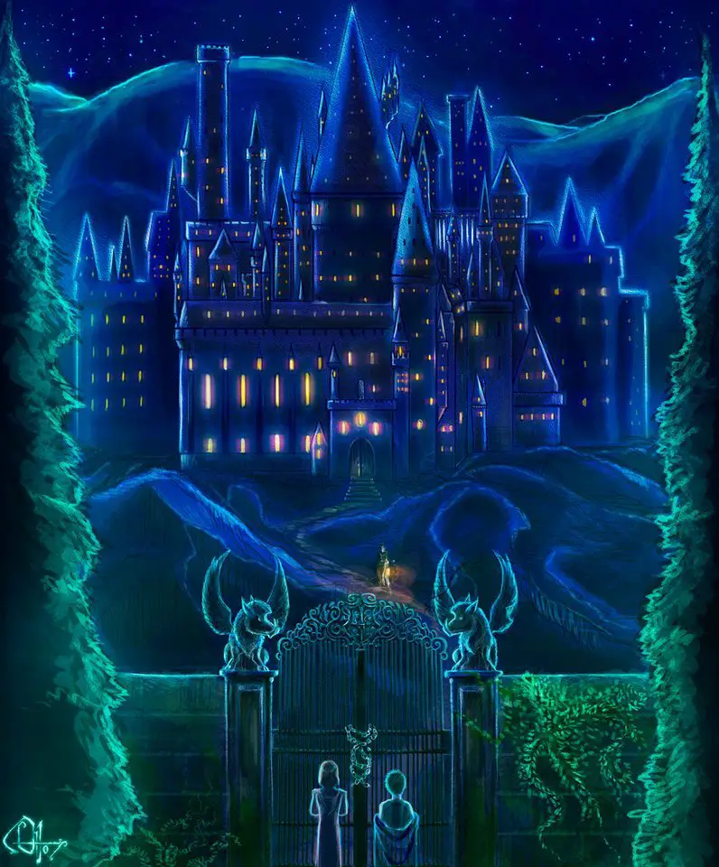 hogwarts-at-night-tonks-harry