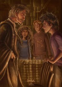 Lupin visits Grimmauld Place, asks to join Harry’s quest