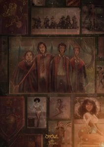 Sirius' bedroom wall.