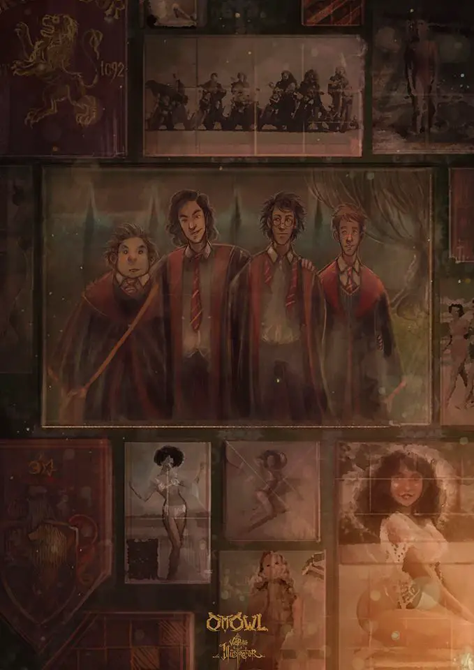 Sirius’ Bedroom Wall