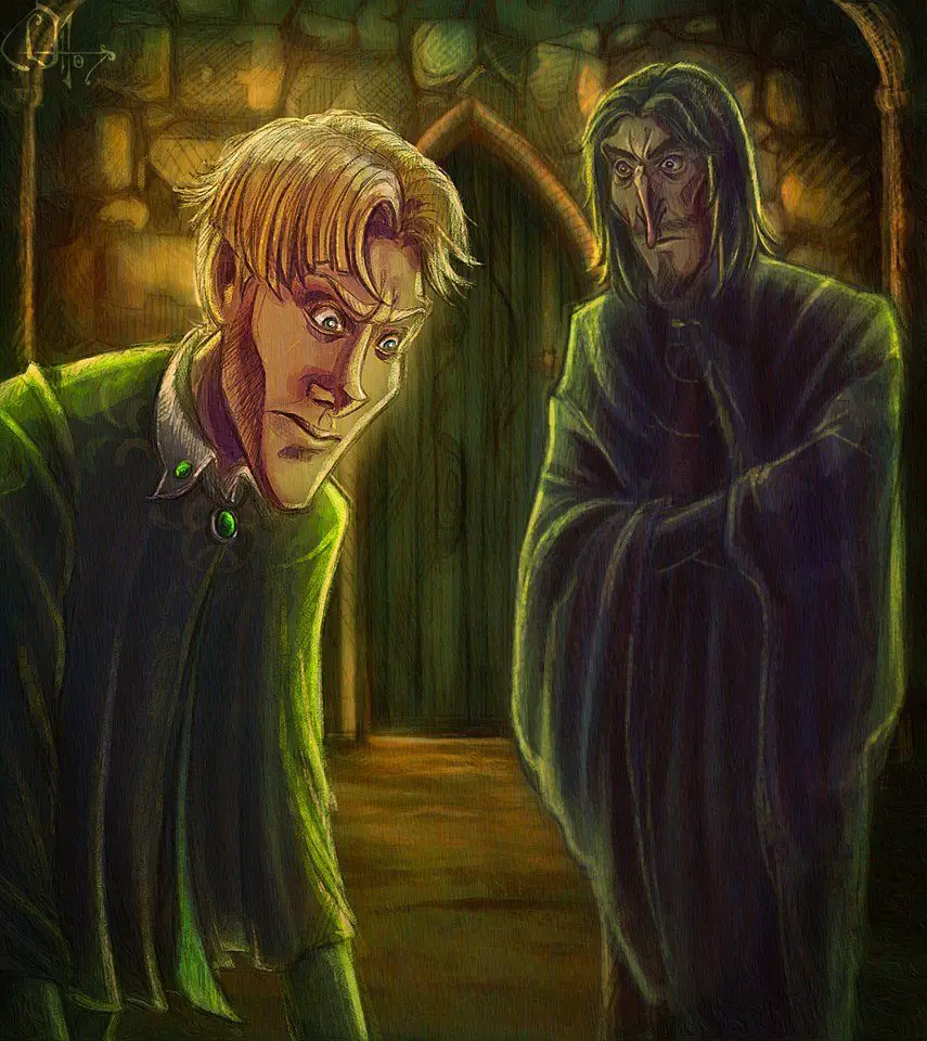 Snape Confronts Draco