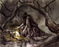 The Dark Wizard Godelot advances the study of Dark Magic The Dark Wizard Godelot advances the study of Dark Magic