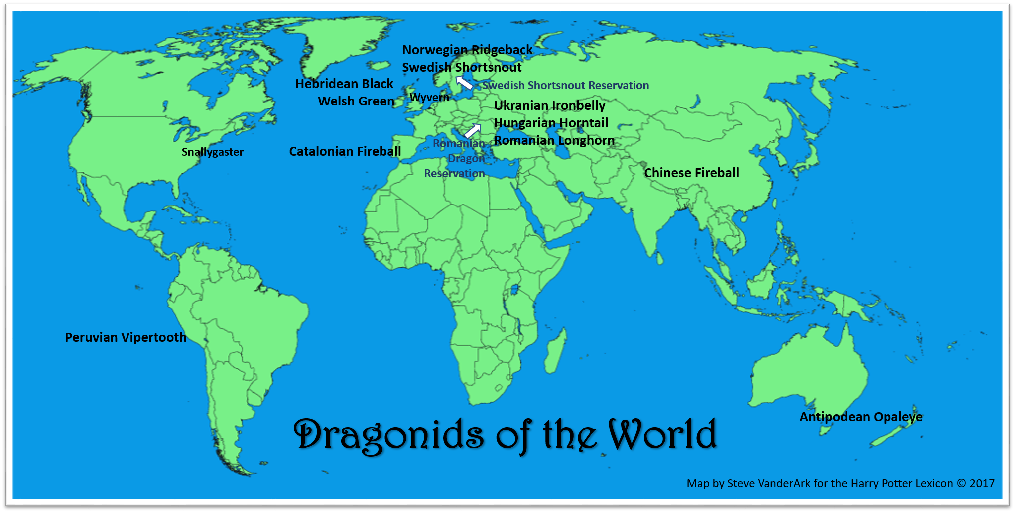 Draconids of the World