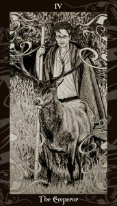 James Potter and a stag.