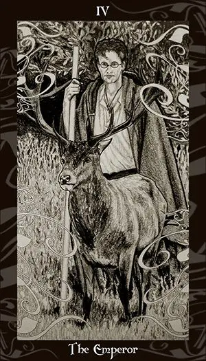 HP Tarot – 4 The Emperor HP Tarot – 4 The Emperor