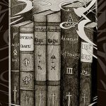 Six books on magic.