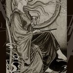 Narcissa as Queen of Cups.