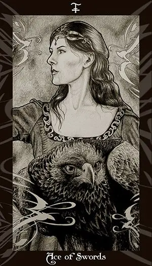 HP Tarot – Ace of Swords HP Tarot – Ace of Swords
