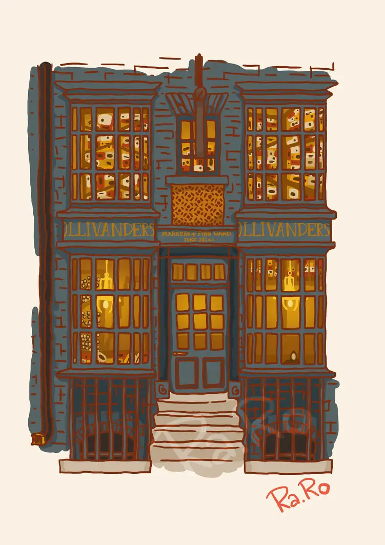 Diagon Alley: Ollivander Shop