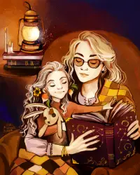 Luna Lovegood is born Luna Lovegood is born