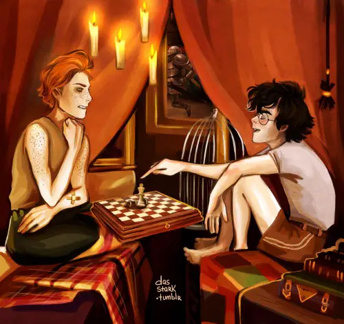 Wizard Chess – Harry Beats Ron