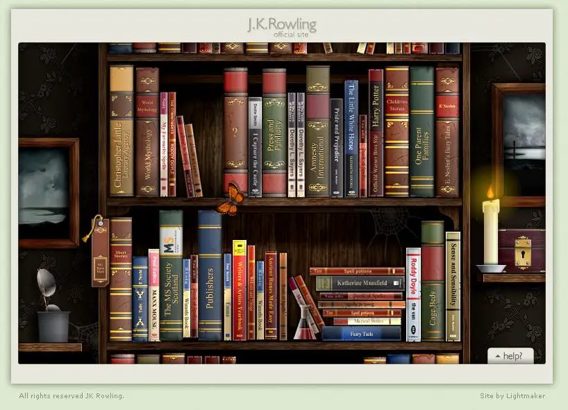 Jkr Bookcase The Harry Potter Lexicon