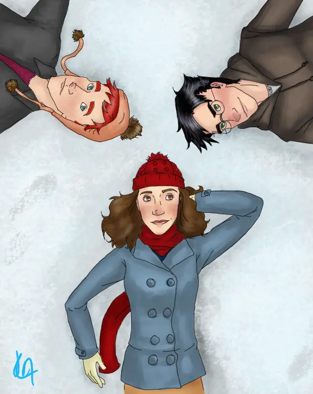 Snowy Trio