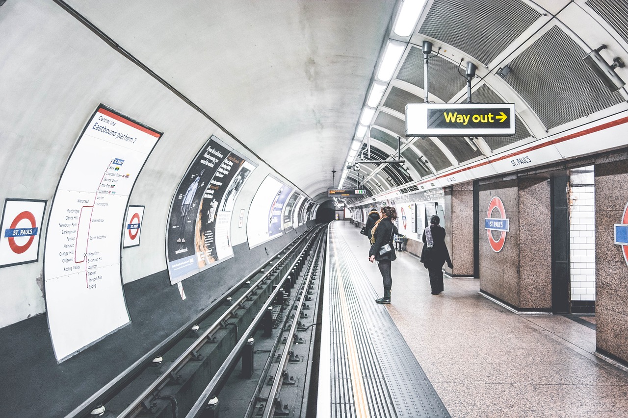 Underground Station UK England Tube Metro London