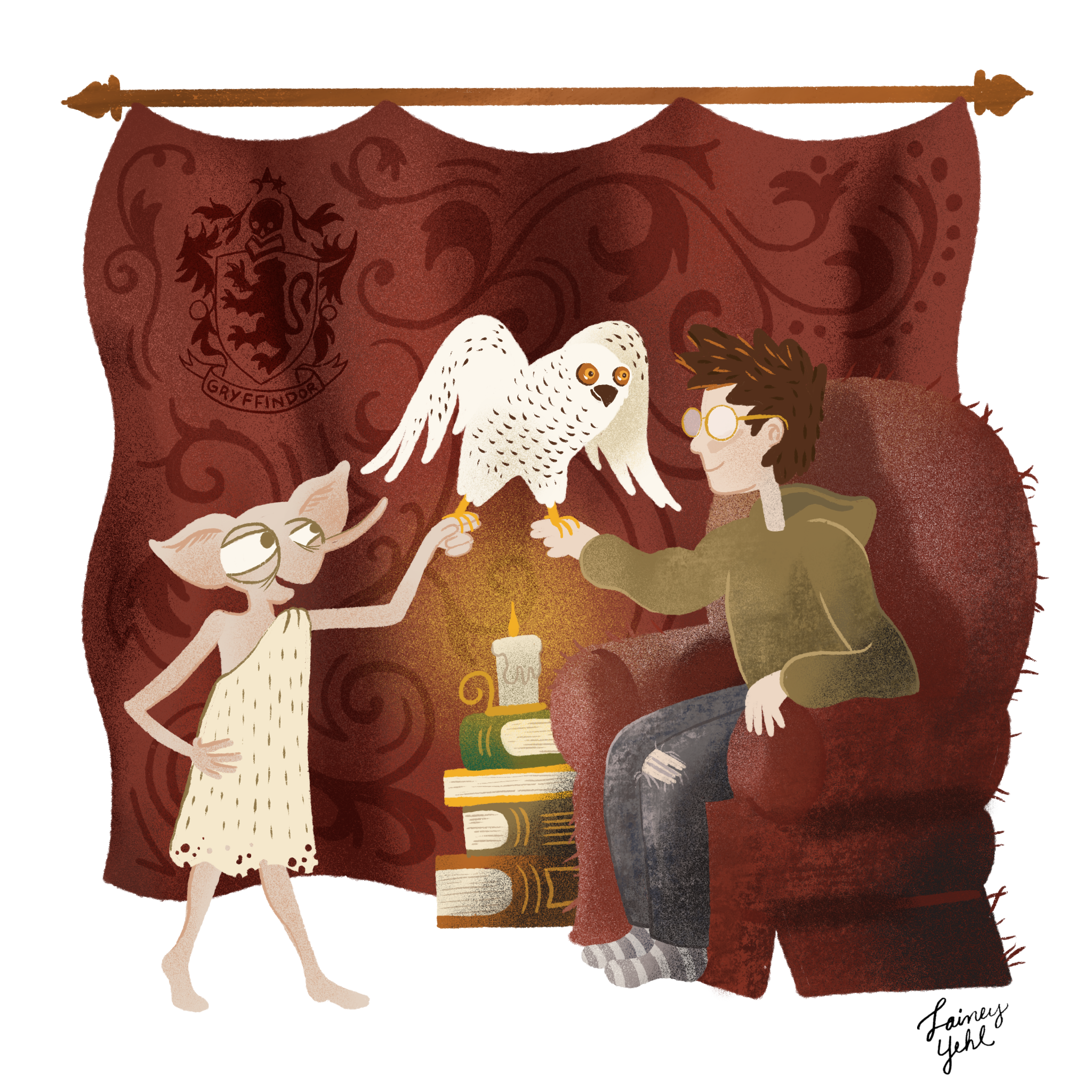 Dobby Returns Hedwig (Book 5)