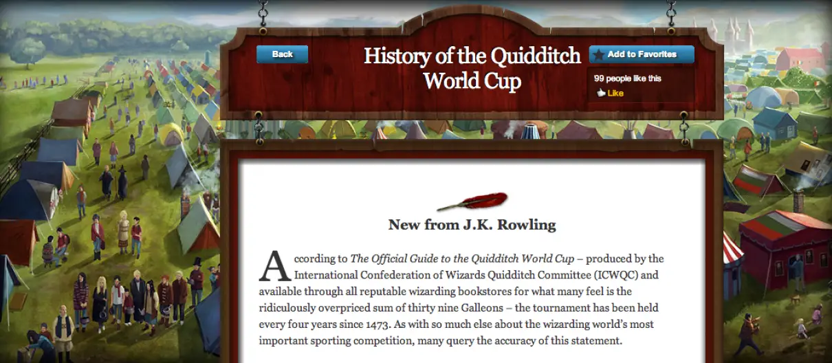 History of the Quidditch World Cup