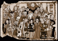 The original Order of the Phoenix is photographed The original Order of the Phoenix is photographed
