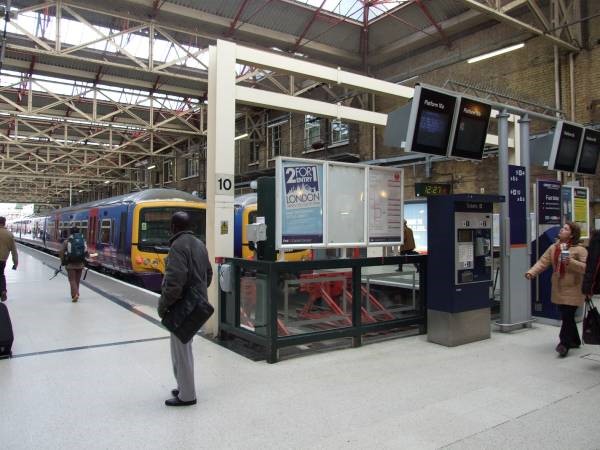 Platforms Nine and Ten at King’s Cross