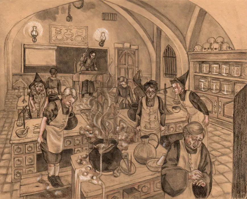 Chapter 8 The Potions Master Chapter 8 The Potions Master