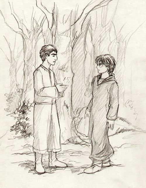 krum_and_harry_in_the_forest